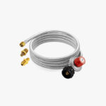 CALPOSE 15FT High Pressure Propane Regulator Hose