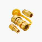 CALPOSE 3/8 Inch Natural Gas Quick Connect Fittings