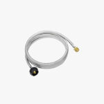 CALPOSE 12 Feet Propane Adapter Hose(Stainless Steel)