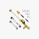 CALPOSE Valve Core Remover Installer Tool and HVAC Service Wrench Set