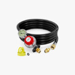CALPOSE 12FT High Pressure Propane Regulator with Hose
